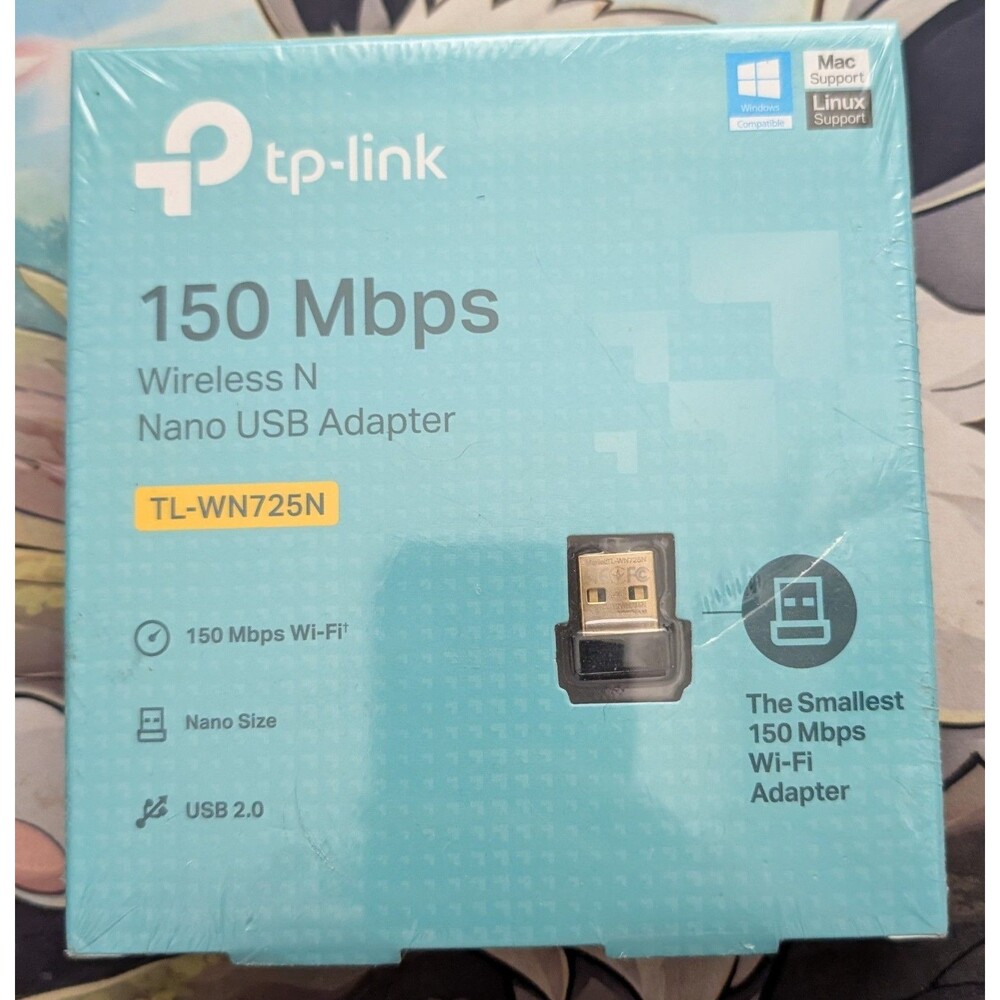 TP-Link Wireless N Nano USB Adapter TL-WN725N 150 Mbps